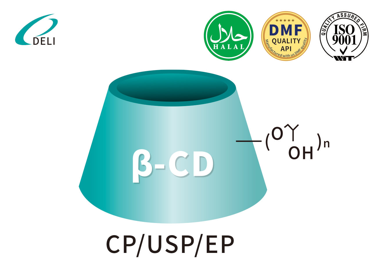Deli Biochemical Hydroxypropyl Betadex Powder USP и EP степен